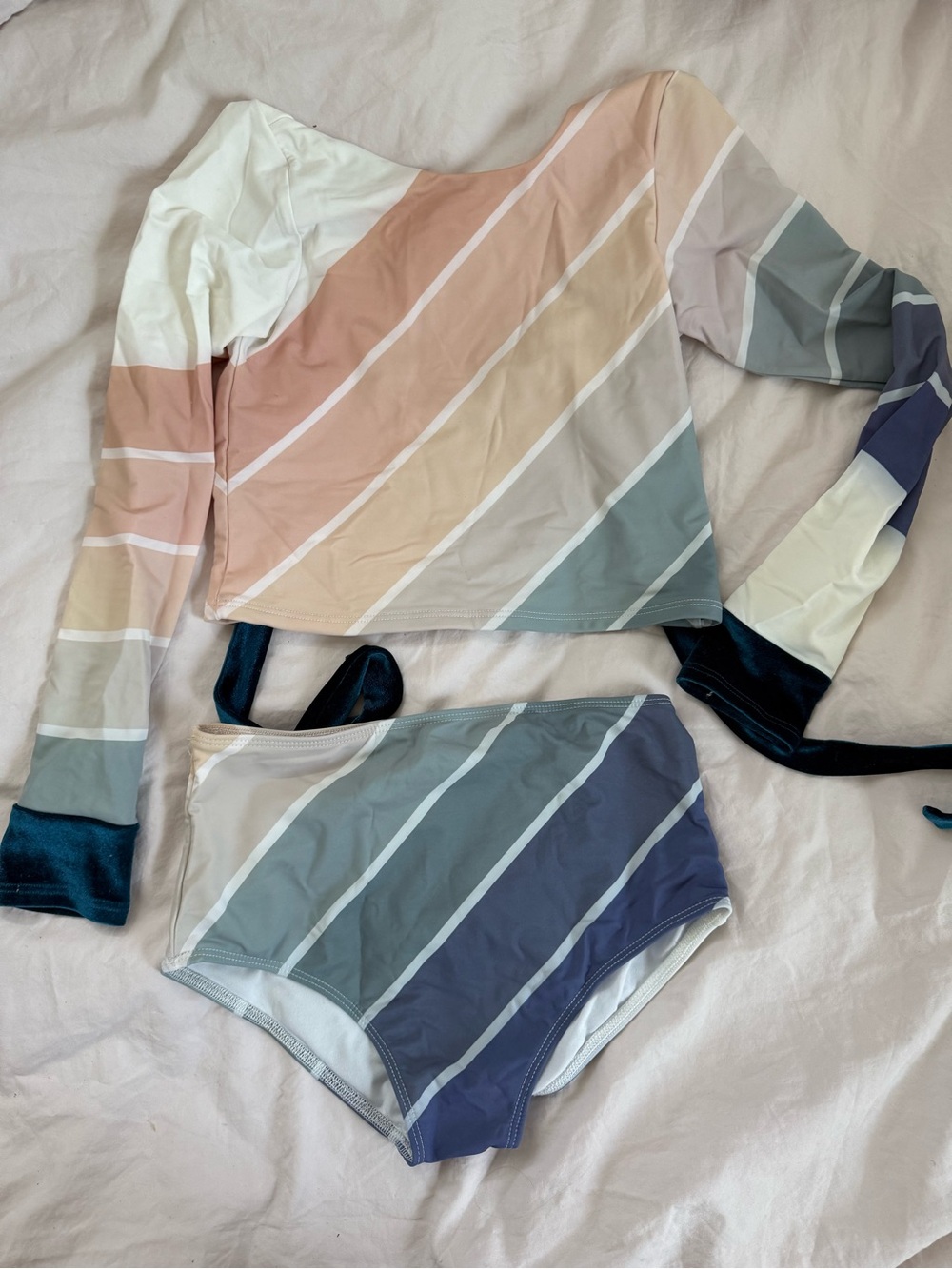 Saint Ida rainbow swimsuit